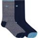Marl Tipped 2-Pack Boot Crew Sock, Navy, dynamic