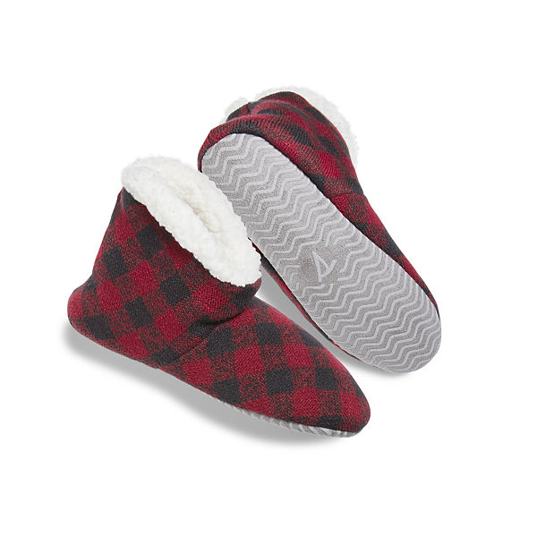Buffalo Check Bootie, Red, dynamic