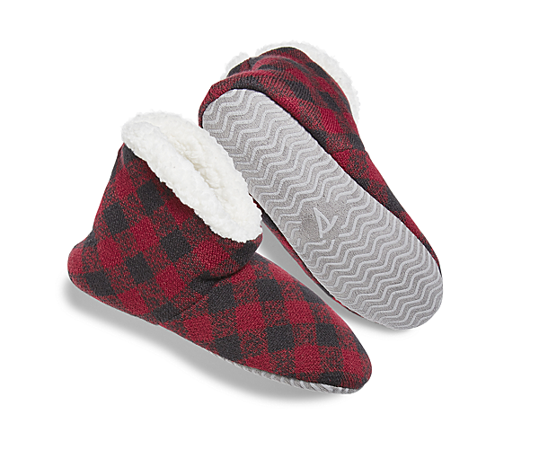 Buffalo Check Bootie, Red, dynamic