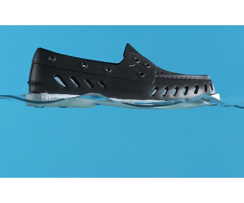 Authentic Original Float Boat Shoe, Black, dynamic