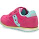 Baby Jazz Hook & Loop Sneaker, Pink/Turq/Lime, dynamic 3