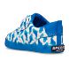 Spinnaker Crib Junior Washable Sneaker, White/Blue, dynamic 4