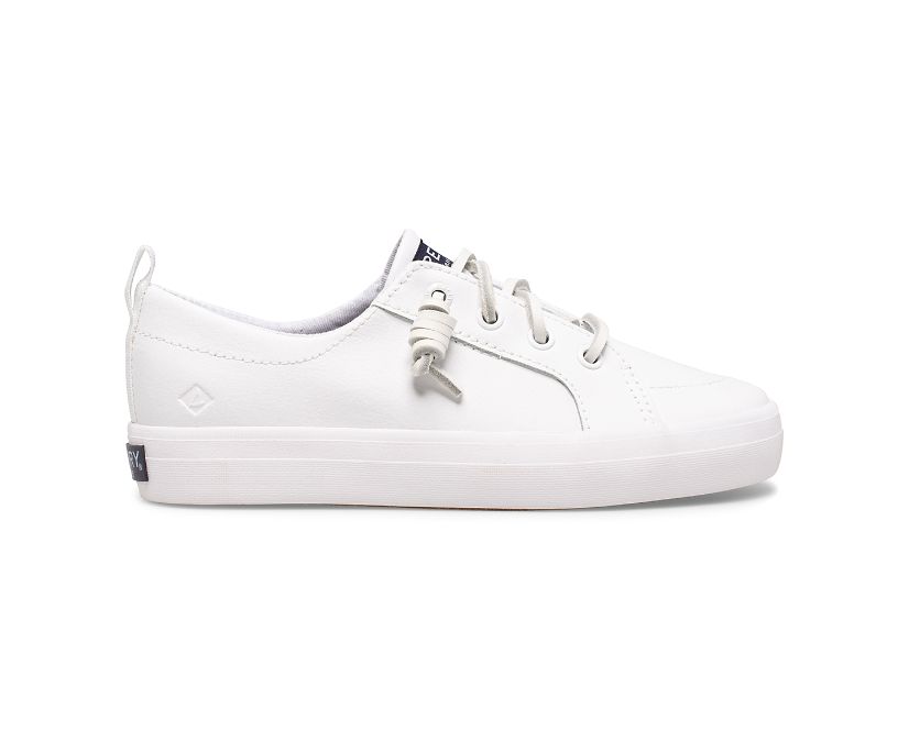 Crest Vibe Junior Sneaker, All White, dynamic