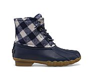 Saltwater Duck Boot, Navy Plaid, dynamic