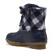 Saltwater Duck Boot, Navy Plaid, dynamic 3