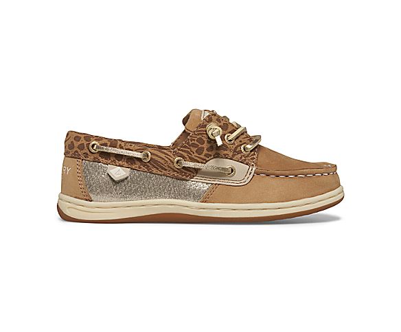Songfish Boat Shoe, Champagne, dynamic