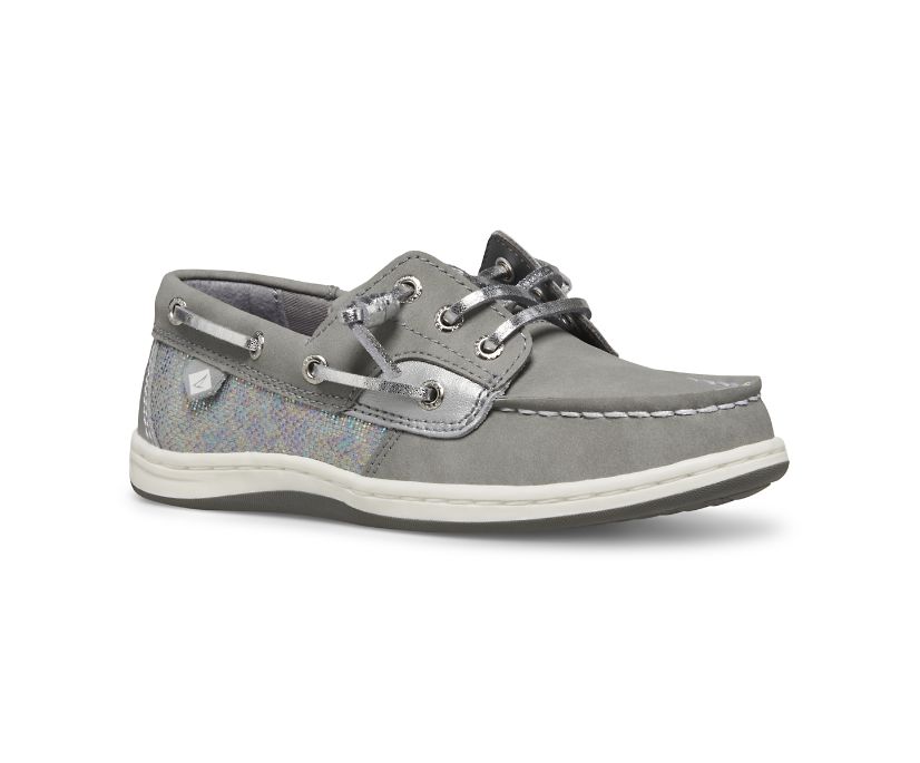 Songfish Boat Shoe, Grey, dynamic 1