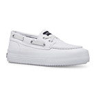 Bahama Platform Sneaker, White, dynamic 2