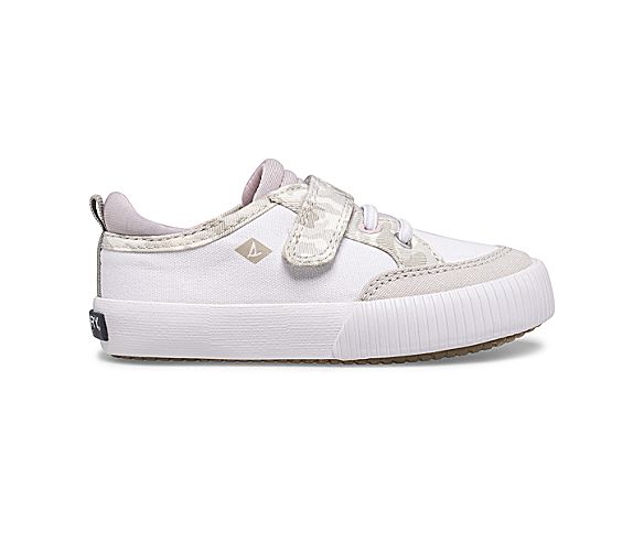 Covetide Junior Washable Sneaker, White/Camo, dynamic