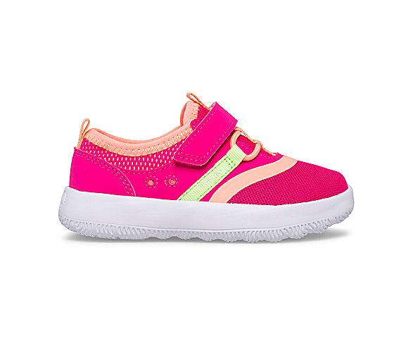 Coastal Break Junior Sneaker, Pink, dynamic
