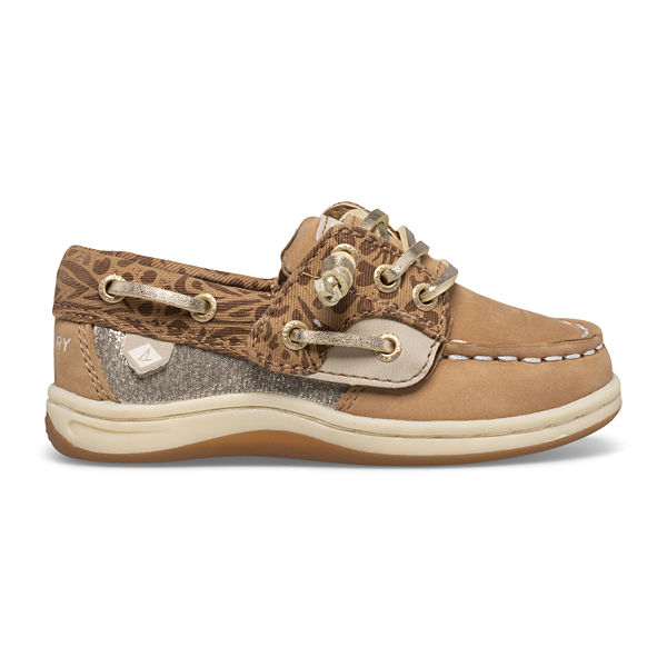 Songfish Junior Boat Shoe, Champagne, dynamic
