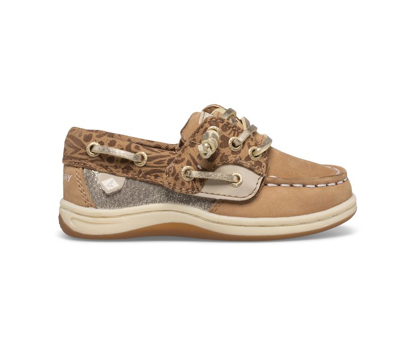 Songfish Junior Boat Shoe, Champagne, dynamic 1