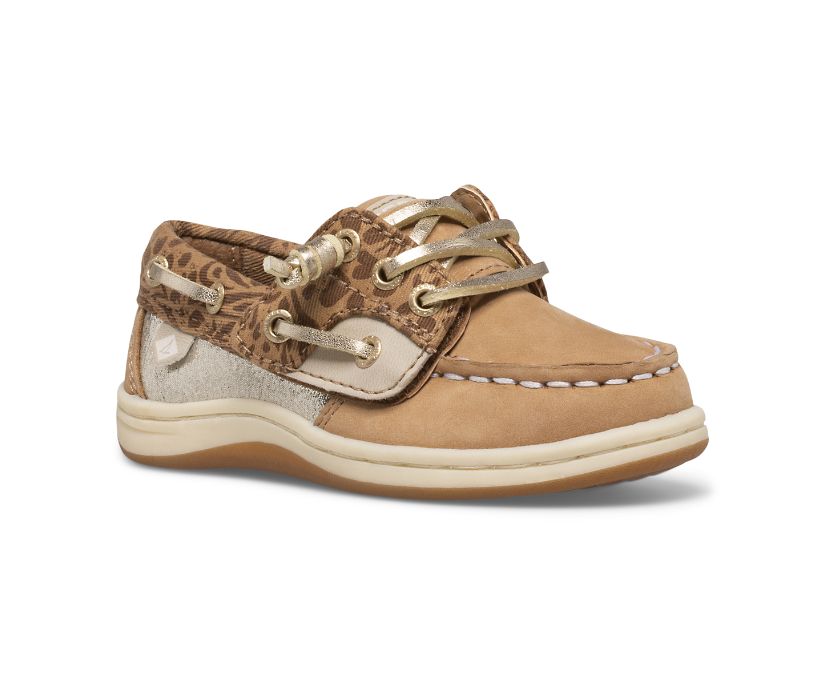 Songfish Junior Boat Shoe, Champagne, dynamic 1
