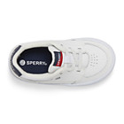 Boardwalk Junior Leather Sneaker, White, dynamic 4