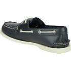 Authentic Original™ Leather Boat Shoe, Navy, dynamic 3