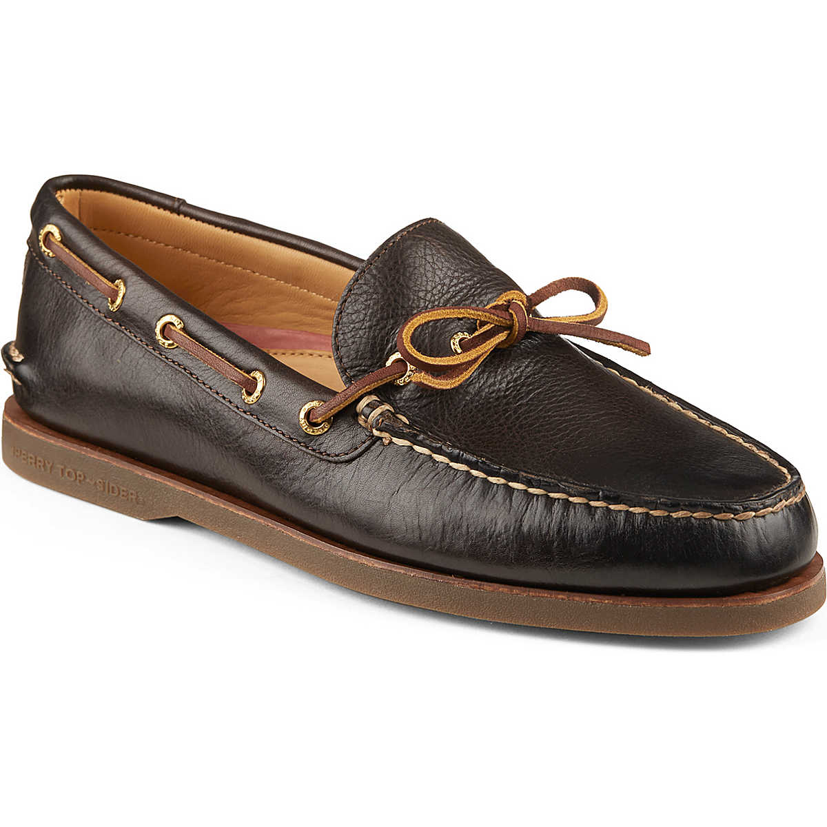 Gold Cup Authentic Original 1-Eye Boat Shoe, Brown, dynamic 1