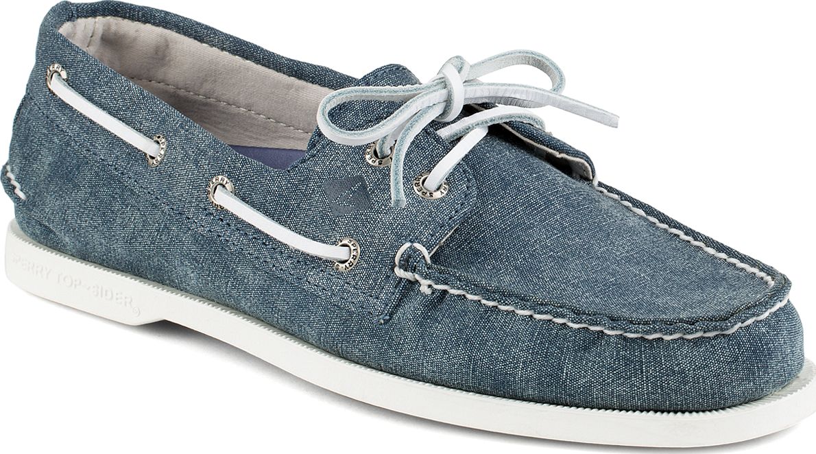 sperry canvas loafers