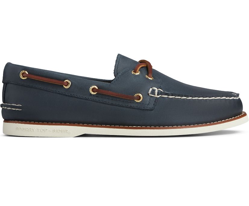 Gold Cup Authentic Original Boat Shoe, Navy, dynamic 1