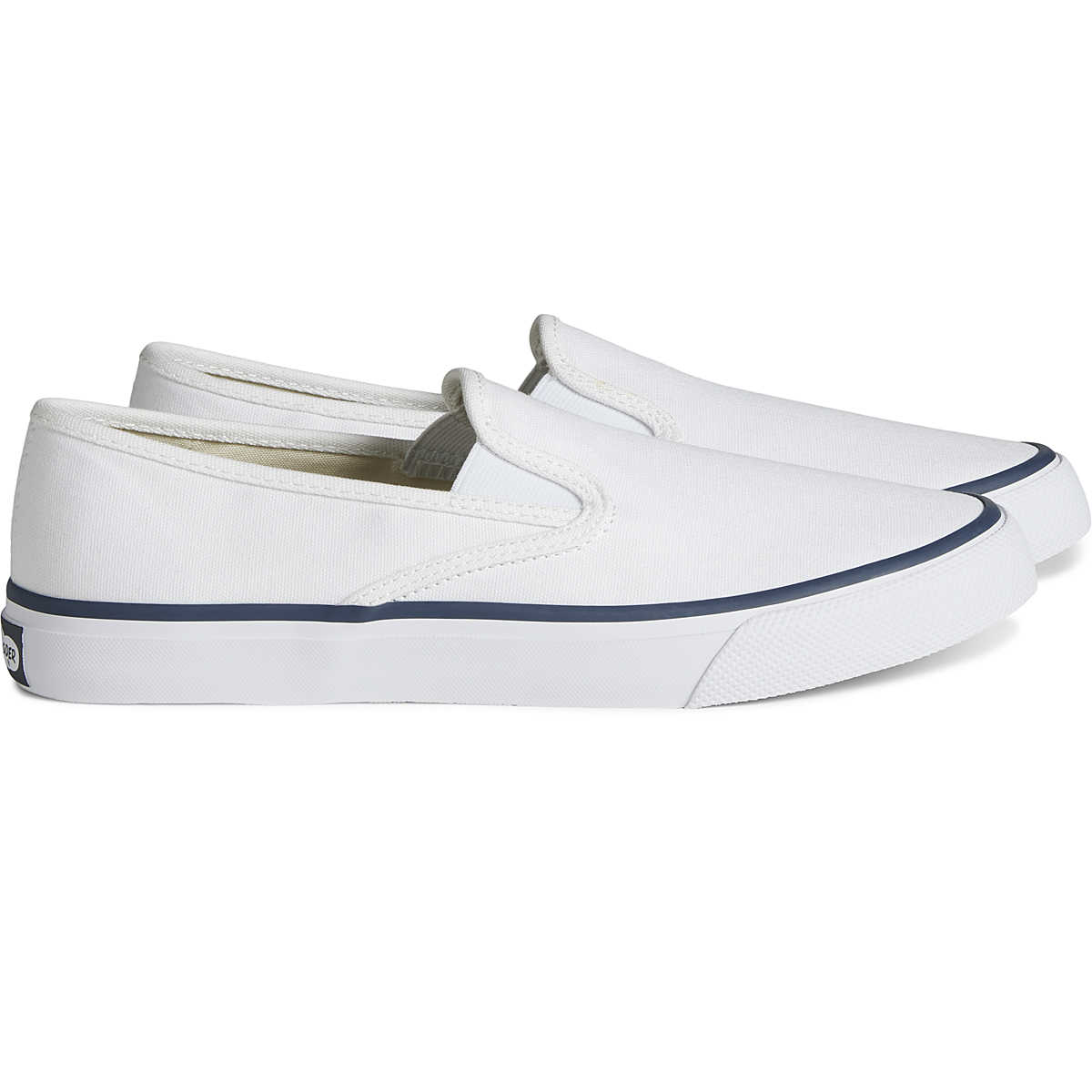 Unisex Cloud Slip On Deck Sneaker, White, dynamic 1