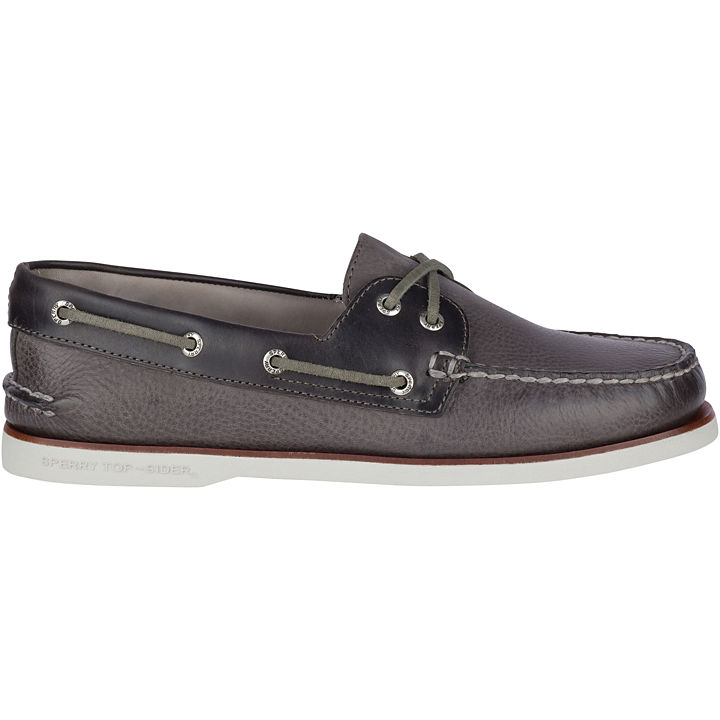 Gold Cup™ Authentic Original™ Rivingston Boat Shoe, Grey, dynamic