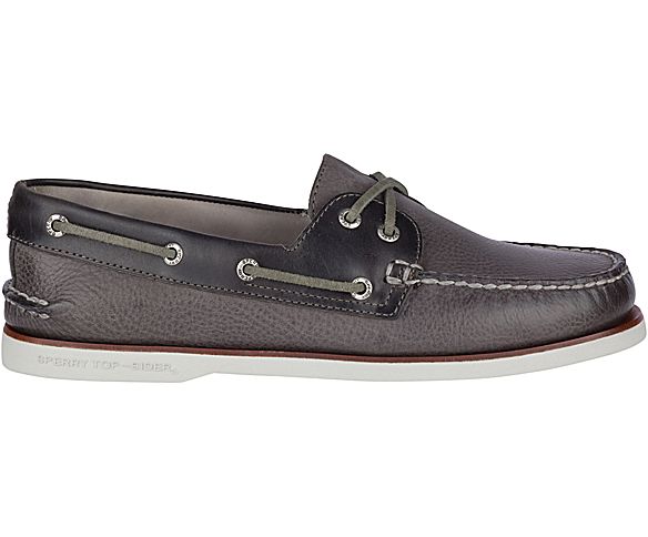 Gold Cup Authentic Original Rivingston Boat Shoe, Grey, dynamic