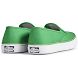 Unisex Cloud Slip On Deck Sneaker, Fern Green, dynamic