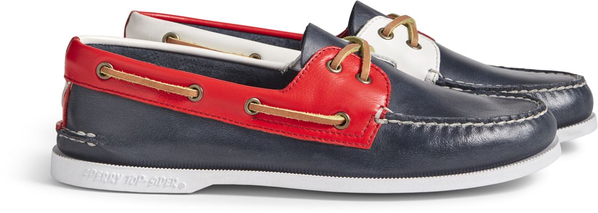 Sperry on sale flag shoes