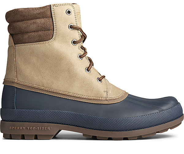 Cold Bay Duck Boot w/ Thinsulate™, Taupe/Navy, dynamic