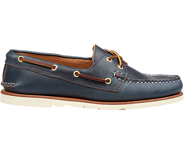 Gold Cup™ Handcrafted in Maine Authentic Original™ Boat Shoe, Navy, dynamic