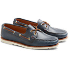 Gold Cup™ Authentic Original™ Handcrafted in Maine Boat Shoe, Navy, dynamic 5