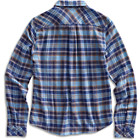 Plaid Flannel Shirt, Blue, dynamic 2