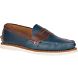 Gold Cup Handcrafted in Maine Penny Loafer, Navy/Brown, dynamic