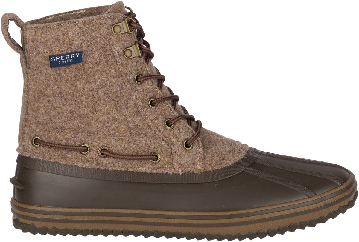 sperry duck boots wool