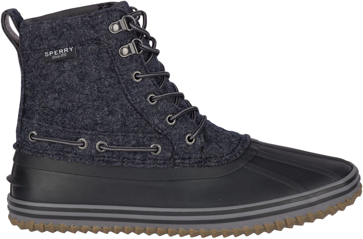black sperry snow boots