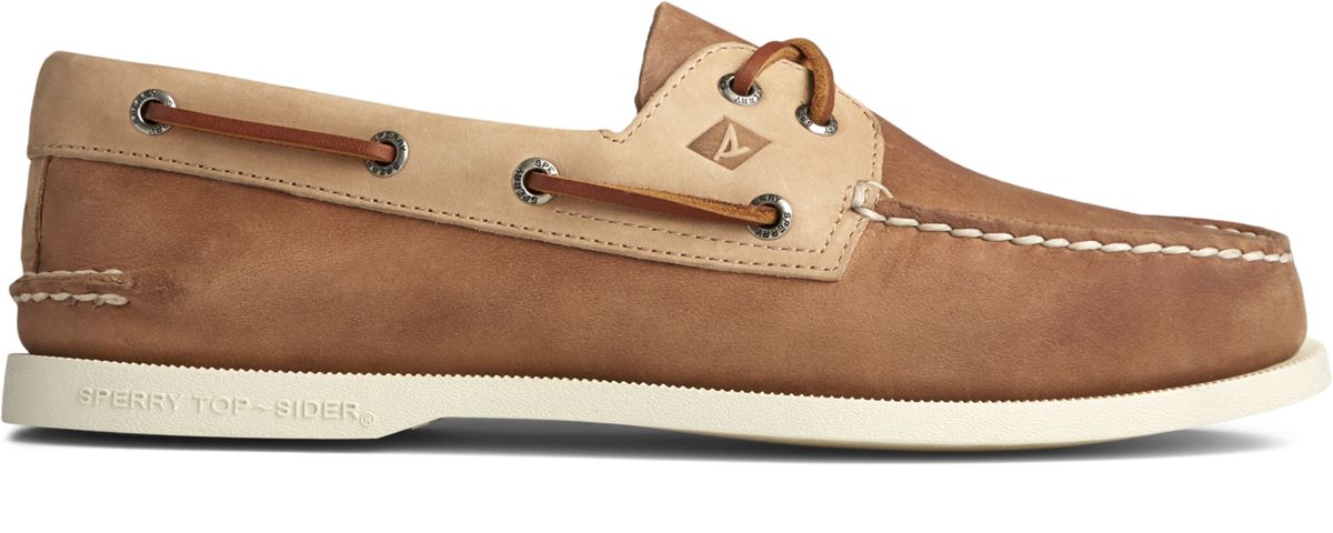 sperry sahara leather boat shoe
