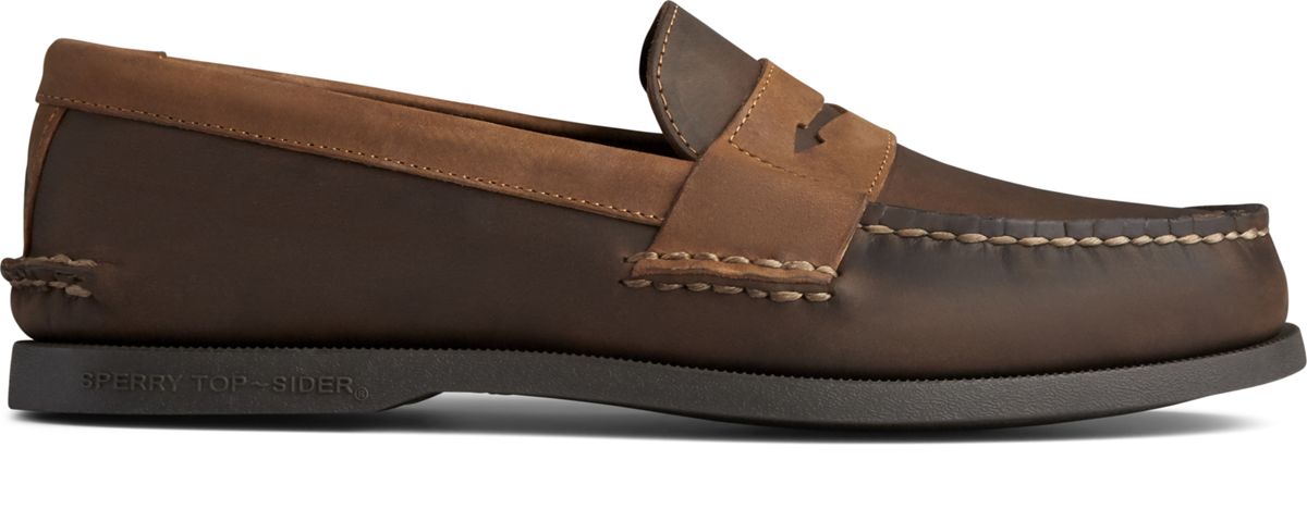 sperry slip on loafers