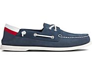 Authentic Original Kick Down Boat Shoe, Navy, dynamic