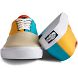 Unisex Cloud CVO Deck Sneaker, Tan Color Block, dynamic