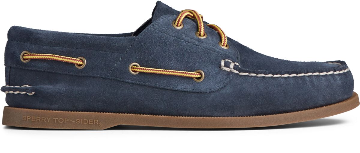 men's sperry authentic original suede boat shoe