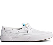 Soletide 2-Eye Sneaker, White, dynamic