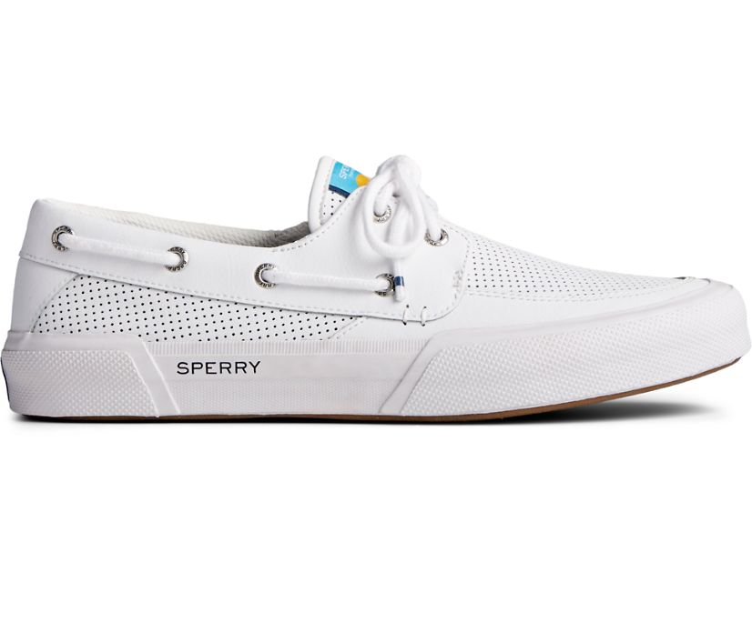 Soletide 2-Eye Sneaker, White, dynamic 1