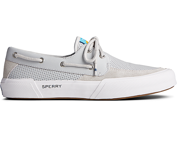 Soletide 2-Eye Sneaker, Grey, dynamic