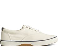 Halyard CVO Salt Washed Sneaker, White, dynamic