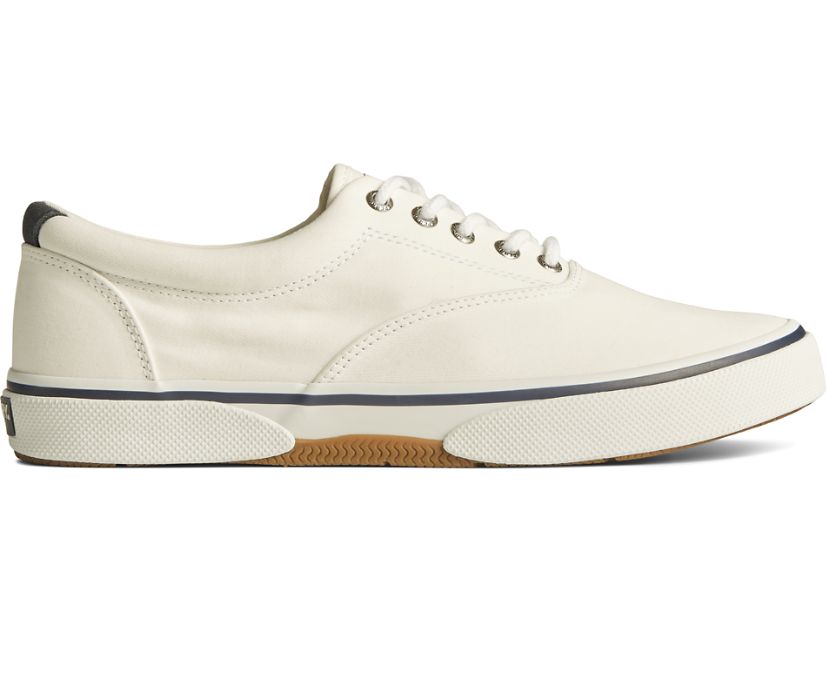 Halyard CVO Salt Washed Sneaker, White, dynamic 1