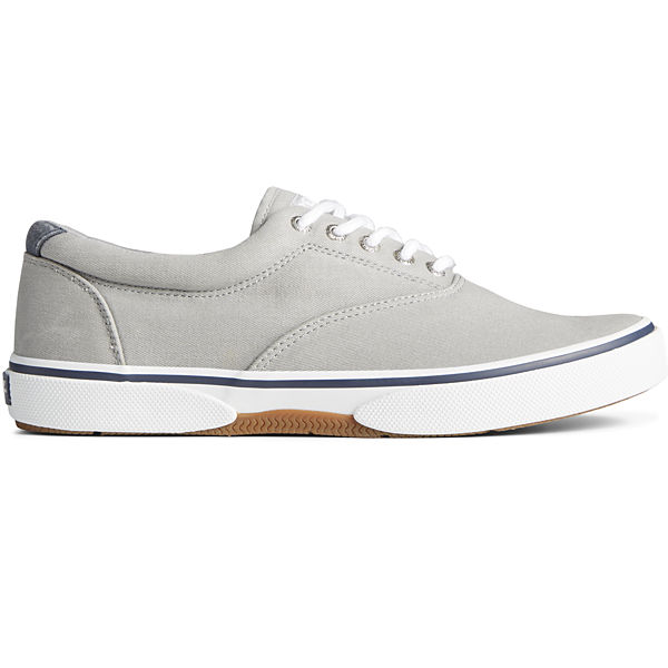 Halyard CVO Salt Washed Sneaker, Grey, dynamic