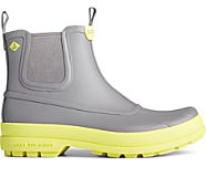 Cold Bay Rubber Chelsea Boot, Grey/Yellow, dynamic