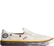 Sperry x OBX Twin Gore Slip On Sneaker, Natural, dynamic