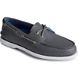 Authentic Original 2-Eye Perforated Boat Shoe, Grey, dynamic 2