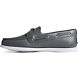 Authentic Original 2-Eye Perforated Boat Shoe, Grey, dynamic 4