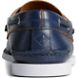Authentic Original 2-Eye Perforated Boat Shoe, Navy, dynamic 3
